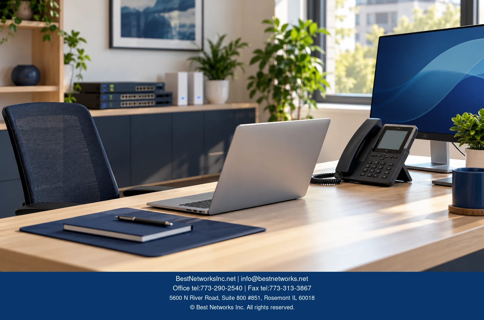 Illustrative business technology environment