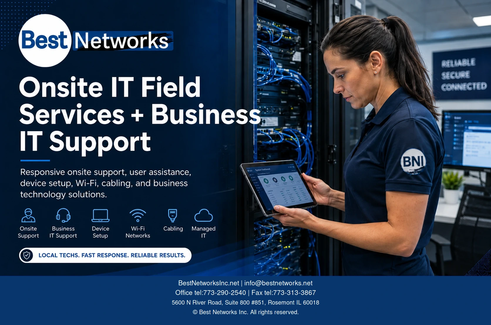 Join the Best Networks technician team