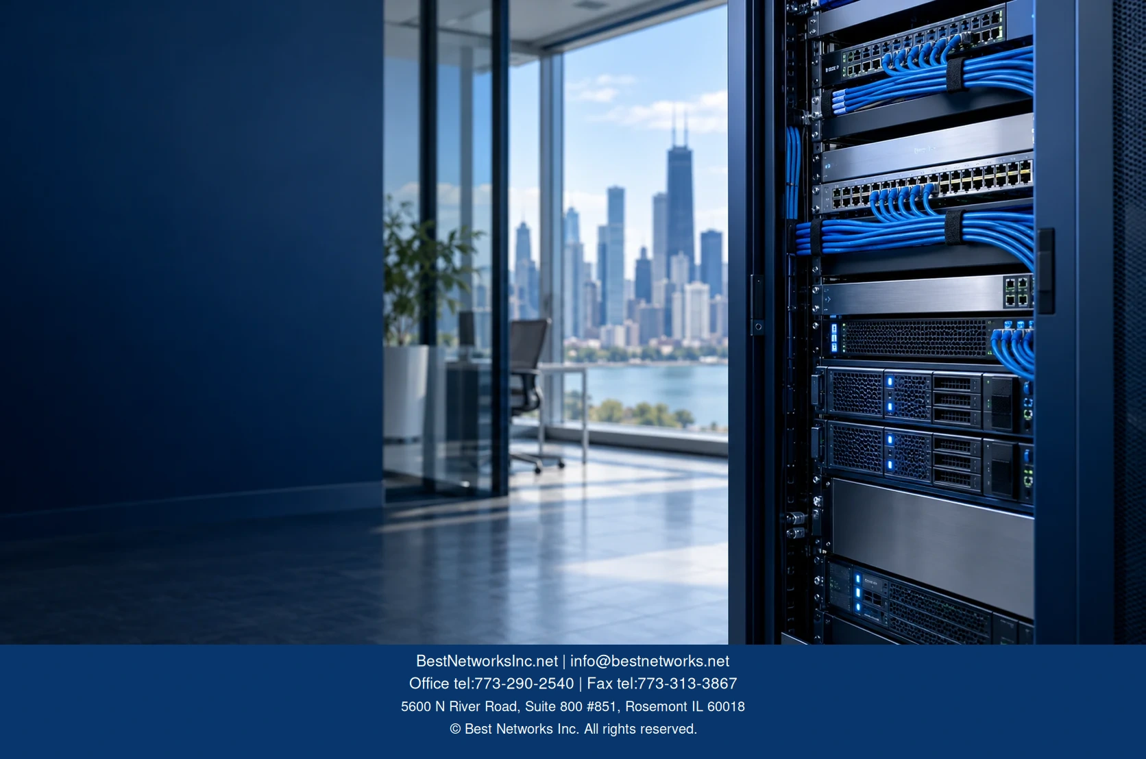 Illustrative business technology environment
