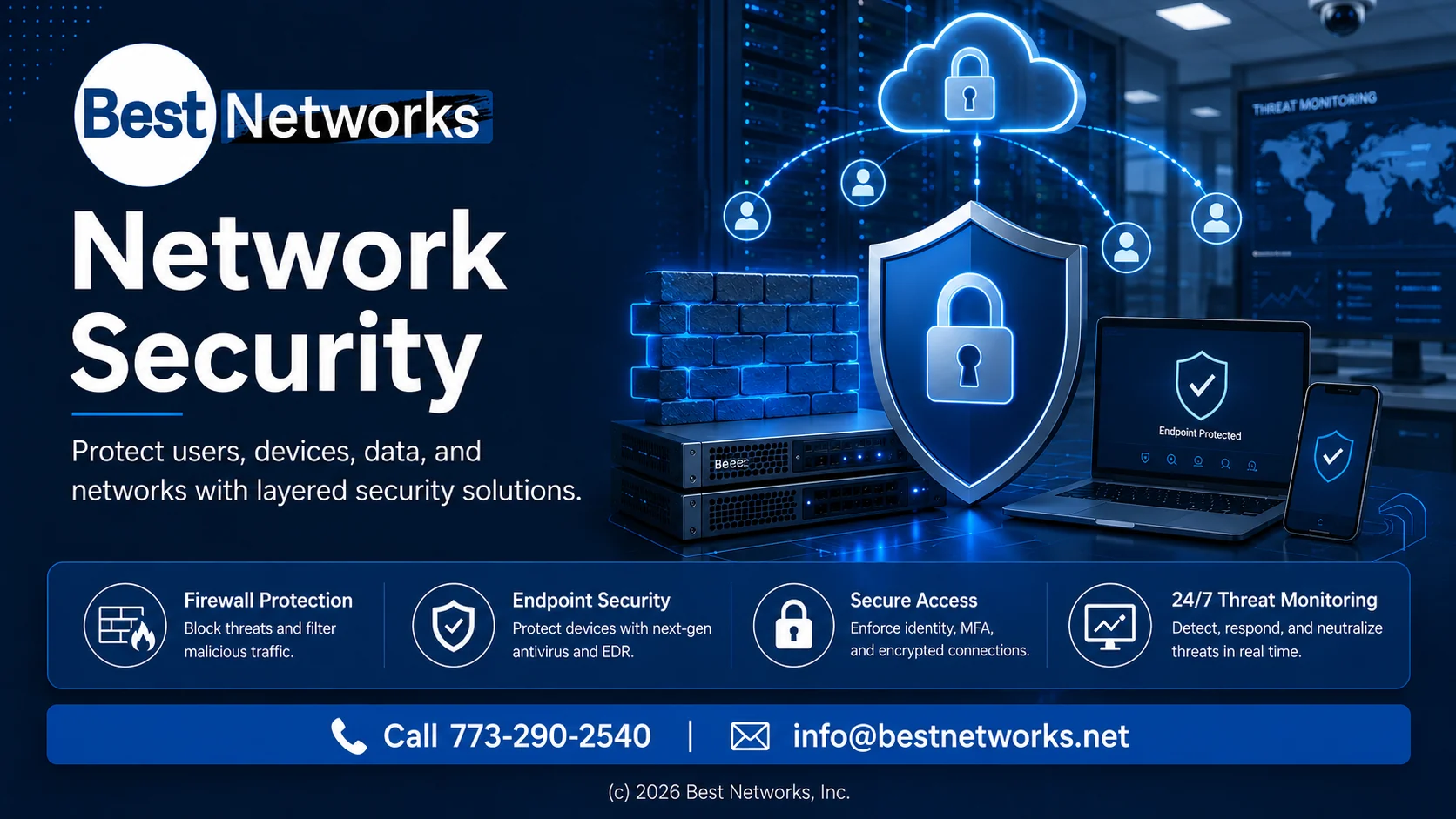 Best Networks network security services banner