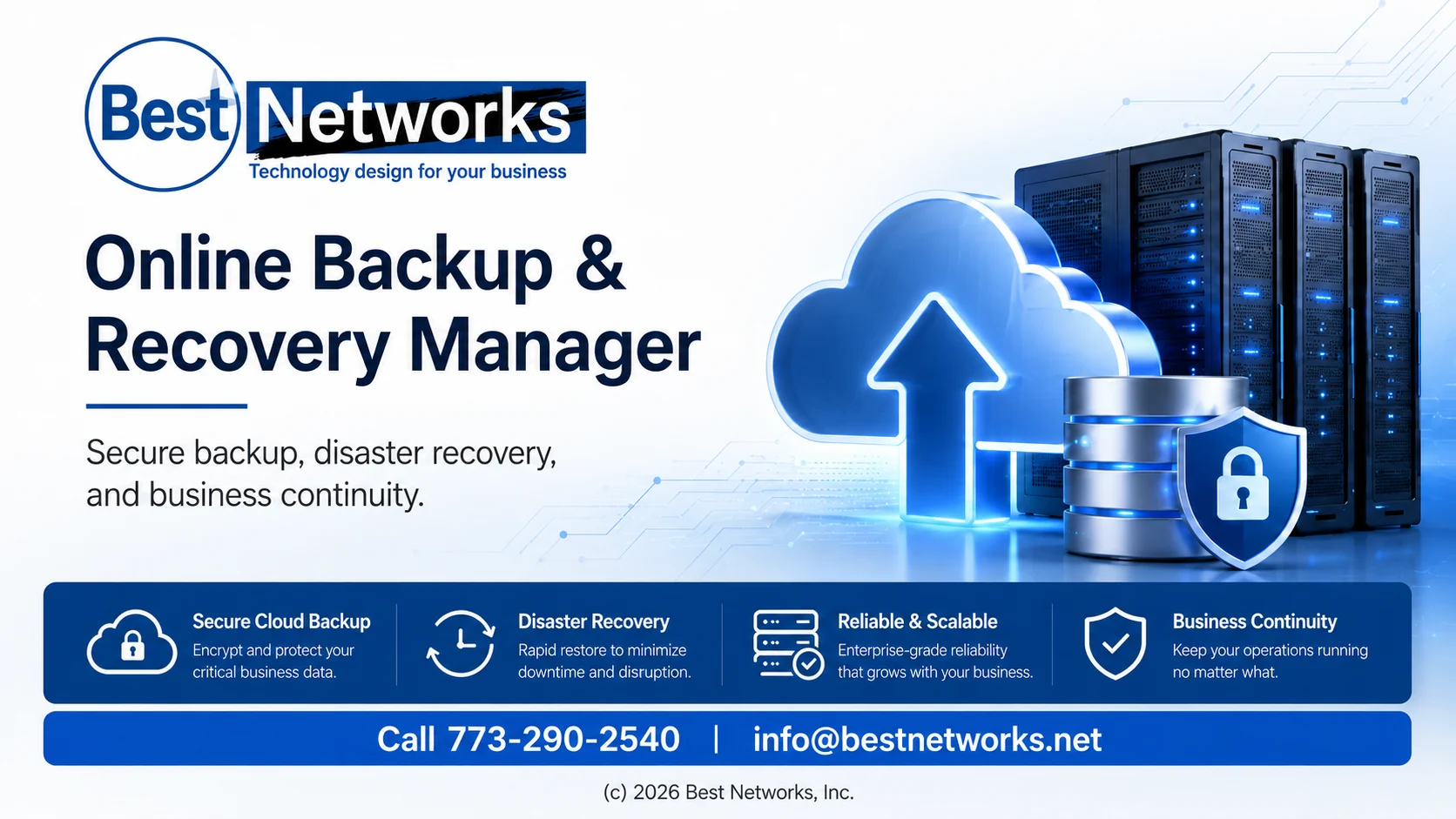 Best Networks online backup and recovery manager banner